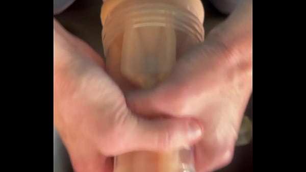 Image Cumshot hit back of chair
