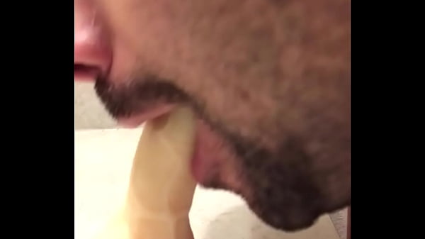 Image Deep throating my dildo and it feels great
