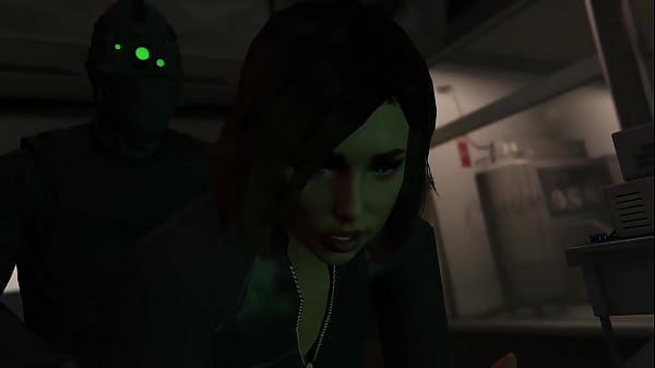 Image GTA 5 - Online Babe gets distracted and fucks while on a Spy Mission