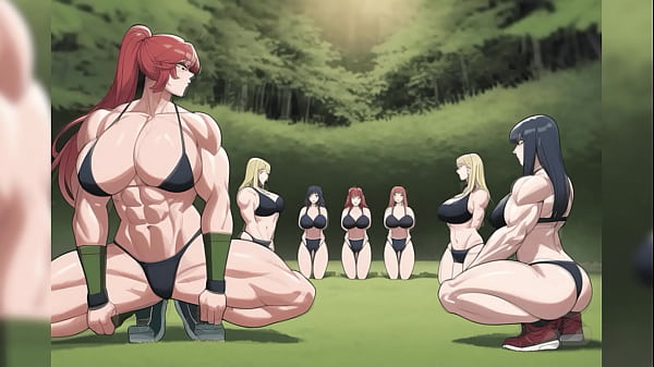 Image Sexy female muscle growth transformations