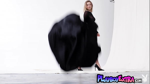 Image Polish newcomer blondie Weronika Wabia introducing her perfect natural tits