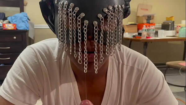 Image Throatfucked Ebony Puking and Deep Rimming her Master&rsquo_s Hairy Asshole