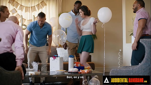 Image ACCIDENTAL GANGBANG - Hot Casey Calvert Get Gangbanged To Relieve Boredom SPANISH SUBTITLES