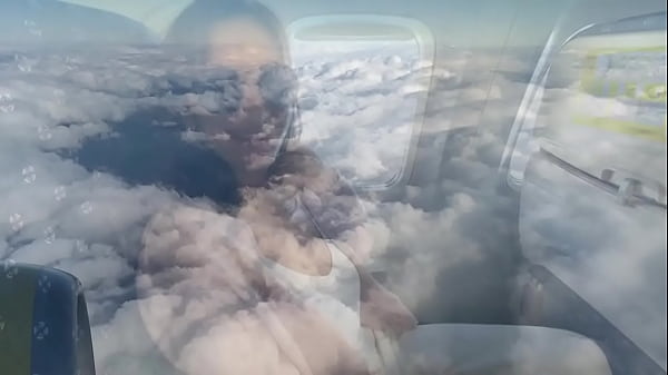 Image Busty stewardess flew on vacation with her lover and cummed hard on the plane toilet 10&rsquo_000m alt