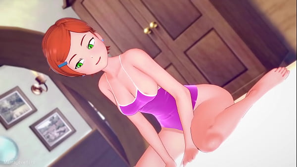 Image Gwen queria jugar con una polla pero acaba cubierta de amor (hentai) (sin censura) (versi&oacute_n adulta)