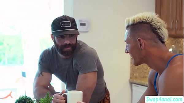 Image Two stepdad swap Gay stepson and fuck their asses
