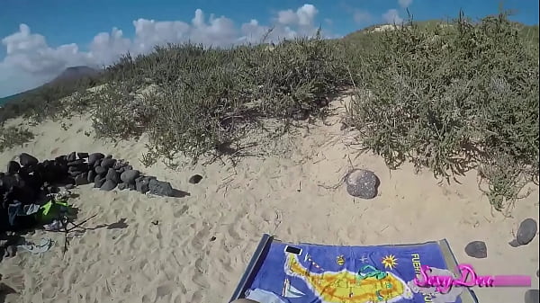 Image Sizzle on the Shoreline: Sexydea's Spicy POV Doggystyle Adventure at the Beach