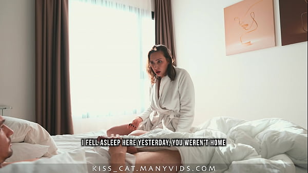 Image MILF Step Mother was cleaning the room and sat on step son&rsquo_s big dick and let cum in pussy