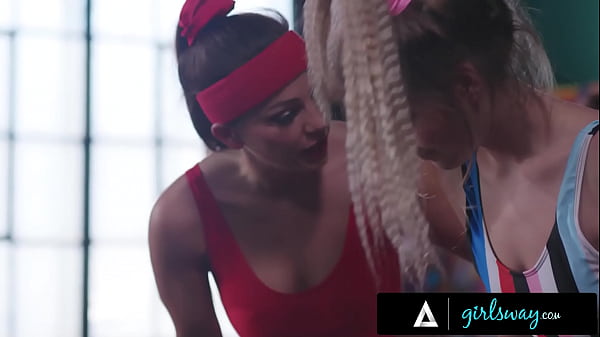 Image GIRLSWAY - Petite Blonde Discovers Her Retro Training Class Always End With An Amazing Orgy