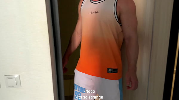 Image Wrong Door , A Friendly Neighbor Invite Me In Her Apartment ,Rough Fuck With Cum On Face