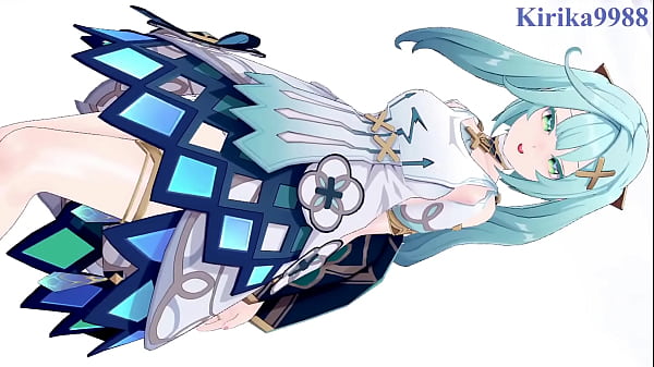 Image Raiden Shogun and Faruzan and Aether intense sex. - Genshin Impact Hentai