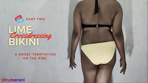 Image LIME BIKINI - CROSSDRESSING BY INDIAN SHEMALE - PART 2