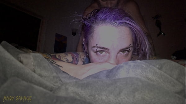 Image Pretty Pussy GOTH girl gets FUCKED late night