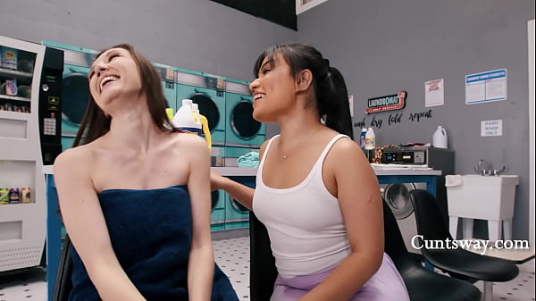 Image Soaked In Love Juices (Lesbian Romance At The Laundromat)