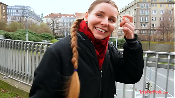Image Cum inside a girl with a European braided hairstyle