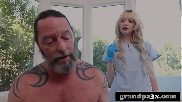 Image Hot Teen Gold-Digger Nursing Her Way Into Stepgrandpa's Will