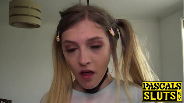 Image Tiny teen pussy stretched and dominated by dom dick
