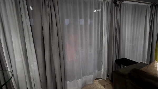 Image Playing with my pussy till I orgasm while spying on my boyfriend cheating