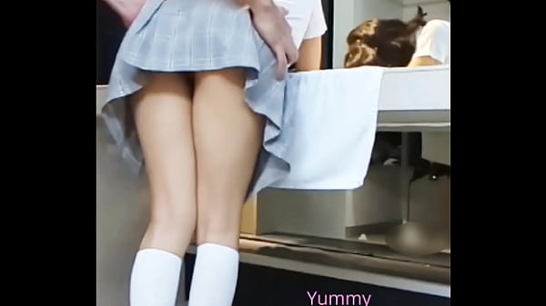 Image Sexy colegiala flaquita, le quitan su tanguita que tra&iacute_a debajo de su falda escolar. Follada hasta dejarla pre&ntilde_ada puta colegiala es penetrada por atr&aacute_s varias veces por su compa&ntilde_ero de clase