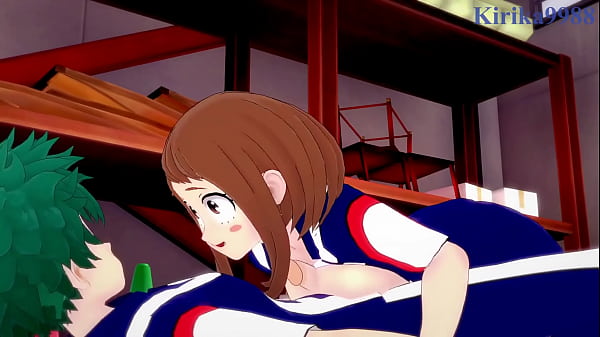 Image Ochako Uraraka and Izuku Midoriya intense sex. - My Hero Academia Hentai