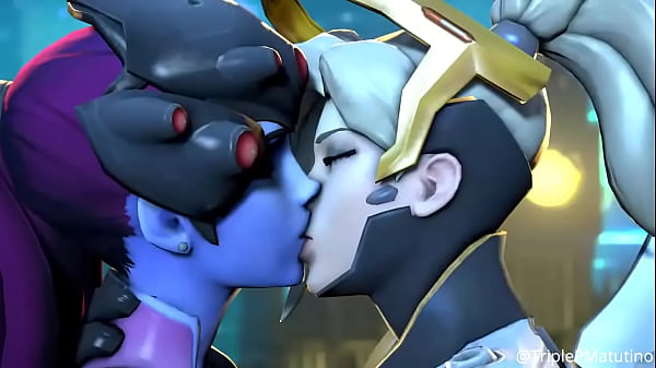 Image Animated 3D Lesbian Yuri Kissing Hentai Compilation
