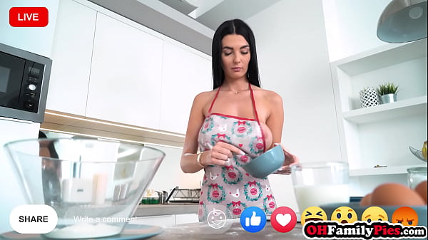 Image Big tits teen stepsister Simon Kitty cooked hot muffin for stepbro and tried his sweet cock