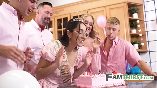 Image Step Daughter Turns 18yo And Step Family Gifts Gang Bang