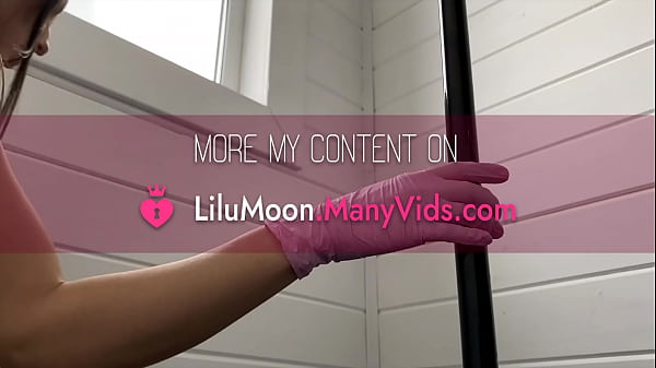 Image Tender Brunette Squirts and Rough Fucks Big Cock till Cum on Ass at Night - Lilu Moon