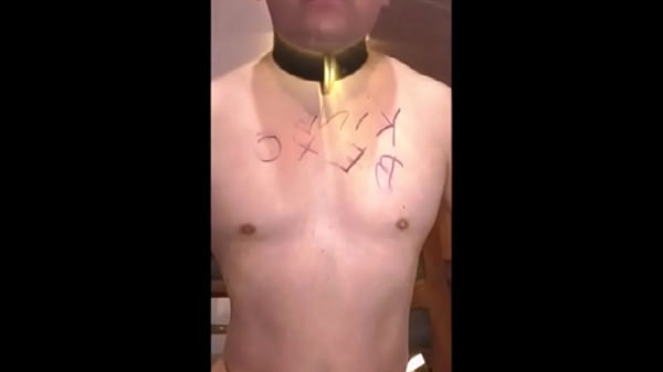Image Un AMO me ordeno que me pusiera su nombre en mi pecho y me metiera un dildo en mi culo y yo con gusto obedeci
