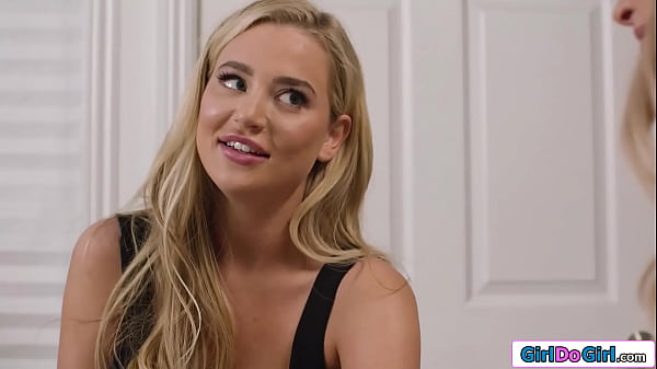 Image Big tit blonde lesbian coworkers skip lunch for eating pussy