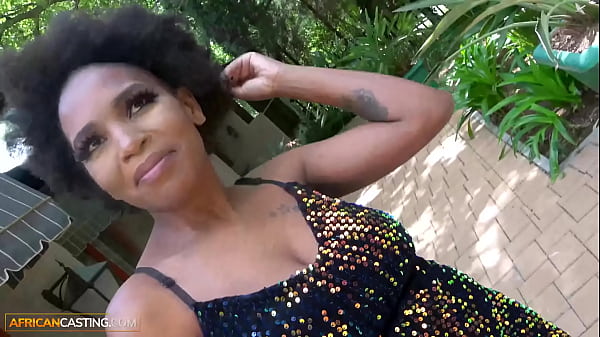 Image Big tits ebony rides jumbo size producer after fake modeling casting