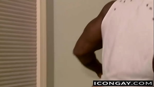 Image Osiris Blade and Adam Russo in interracial daddy sex action
