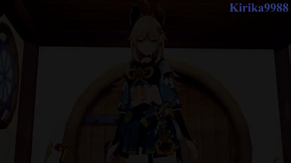 Image Mona and Kirara and Aether intense sex. - Genshin Impact Hentai