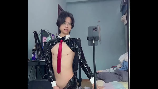 Image Super cute 18 year old boy masturbates