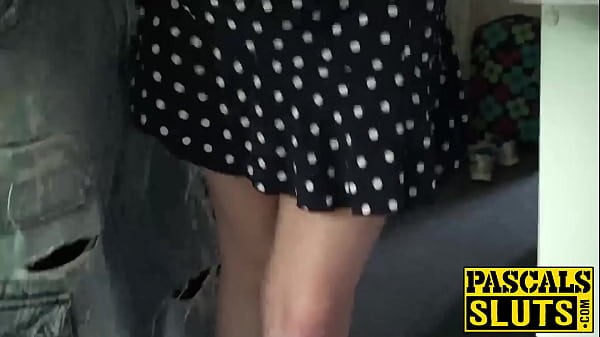 Image Slutty cheating gf Tiffany Naylor gives a messy deepthroat