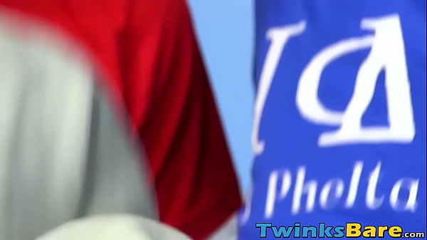 Image Amateur twink shoots jizz while being ass fucked hard and deep