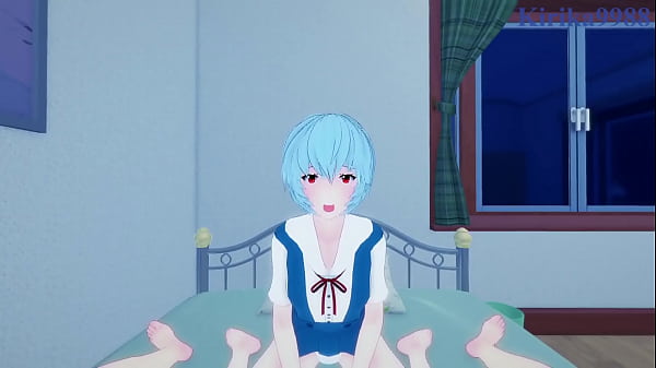 Image Rei Ayanami and Asuka Langley Soryu intense sex. - Neon Genesis Evangelion POV Hentai
