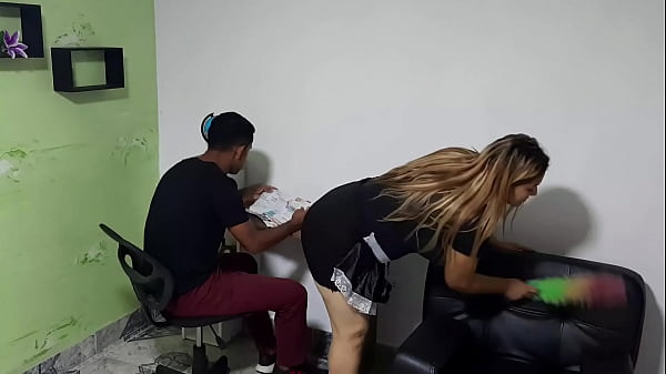 Image Fucking the cleaning girl. Full movie