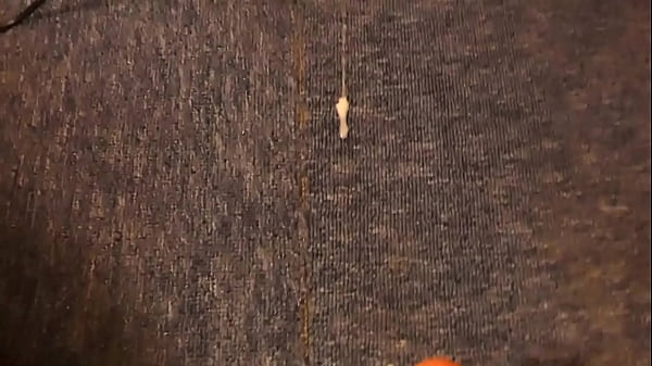 Image Jerking off in hostel unti I cum on the carpet