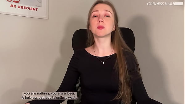 Image TASTE OF REJECTION Ruined Orgasm Glass CEI Humiliation | English Subtitles