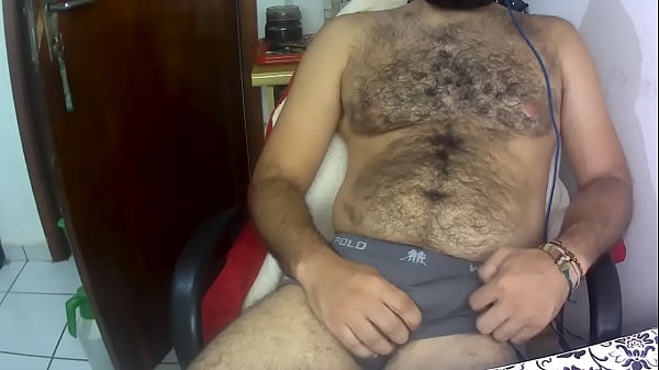 Image Tease you, with my half hard cock