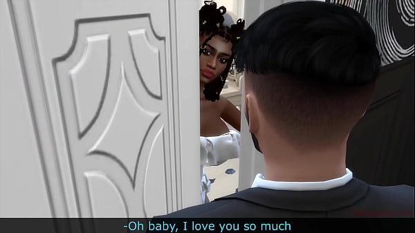 Image The sims 4 bride cheats on her husband in front of him at wedding