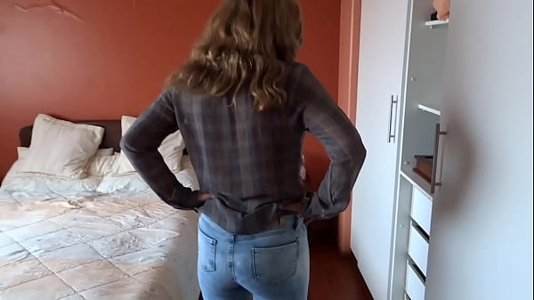 Image Stepson wants to put his cock in my ass and gives me a big cumshot, full of milk