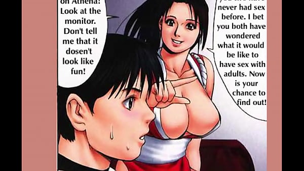 Image Athena Asamiya kof hentai. Fan manga. Mai shiranui y Athena