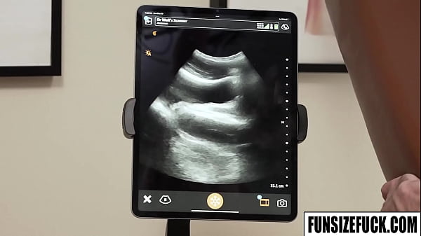 Image Twink Logan Cross getting his anal ultrasound and some hard fuck sesh from Legrand Wolf