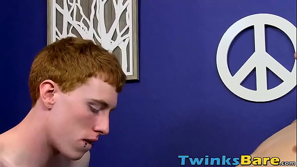 Image Ginger twink and his lover have freaky fuck session in bed