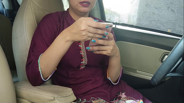 Image Desi HD Sex Video of Shy Girl Hard Fucked by boyfriend in video call in car outdoor Hindi audio