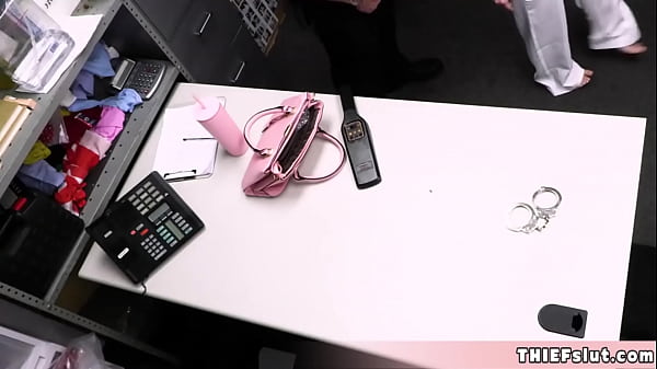 Image Cute Aria Banks caught shoplifting and er pussy is now in trouble Lets see how she get rough fucked