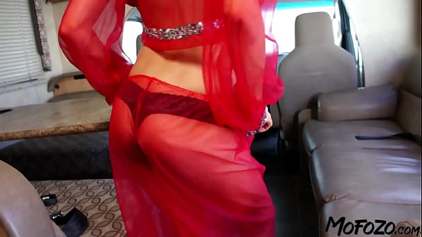 Image MOFOZO.com - Black Haired Dancer Gets The Cum On Her Tits