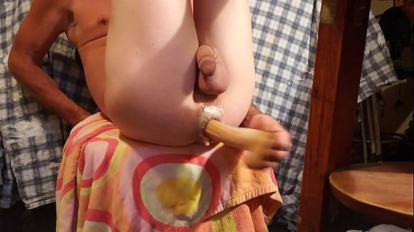 Image Multiple anal orgasms while taking my toy deep